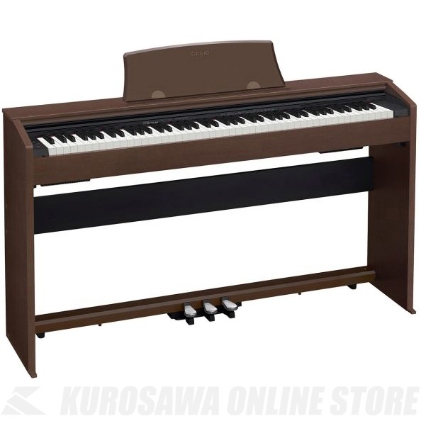 カシオ デジタルピアノ Priviaシリーズ PX-770BK ブラックウッド調