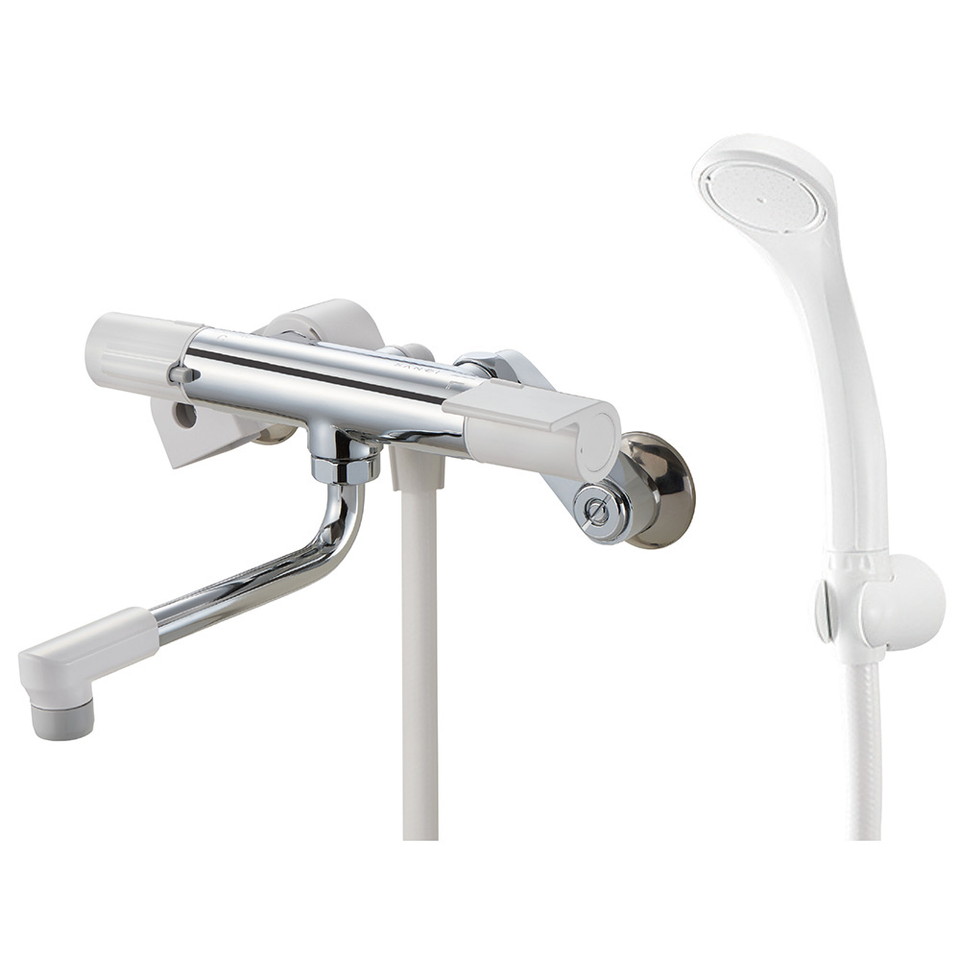 TOTO TOTO 定量止水式壁付サーモスタット水栓 TMF47ARR シャワー、バス