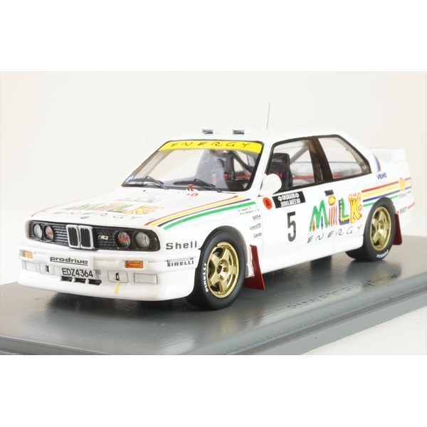 スパークモデル BMW M3 E30 No.5 Rally 1000 Lakes Finland 1988 Ari