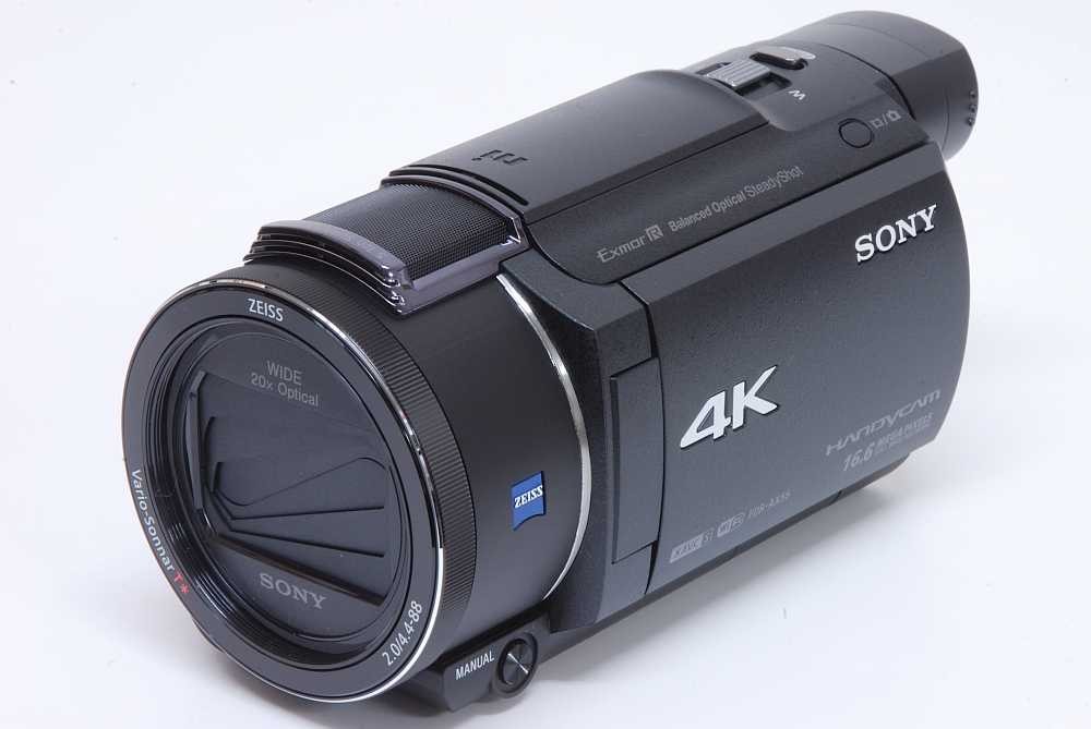ソニー Handycam FDR-AX55 （ブラック） Amazon.co.jp: SONY ビデオ