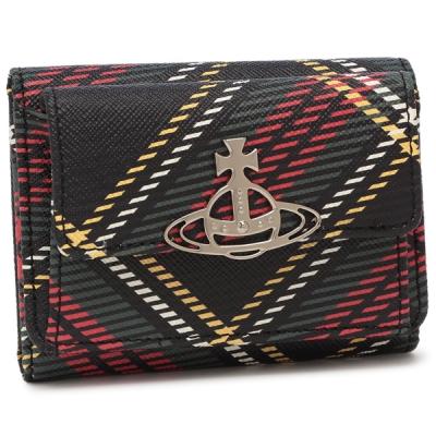 vivienne westwood 財布 チェック（レディース三つ折財布）｜財布