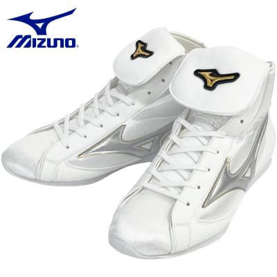 Mizuno ボクシングシューズ ホワイト/ゴールド Mizuno ボクシング