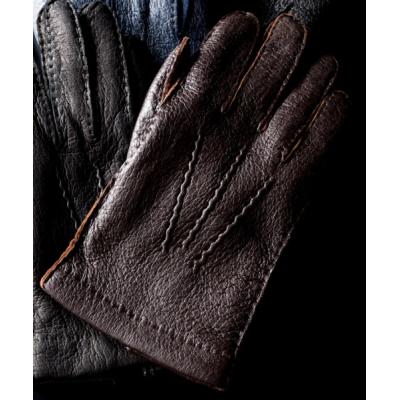 ペッカリー革 ドイツRoeckl サイズ7（20cm）ライニング無 ペッカリー