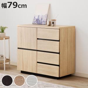 レトロ雑貨 引き出し収納 昭和レトロ柄 3段チェスト 木製 小物入れ