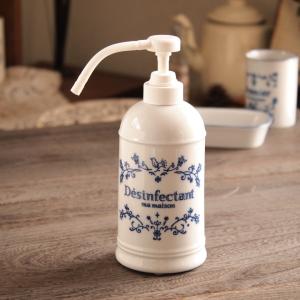 カントリー雑貨 アンティケール ソープディスペンサー ソープボトル