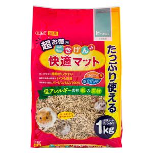 GEX（ジェックス） ごきげん快適マット 超お徳用1kg 小動物 うさぎ