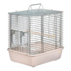 HOEI 鳥かご 465オカメステンレス ホワイト （46．5×46．5