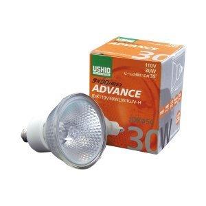 USHIO ダイクロハロゲン JDR110V30WLW/KUV-H 10個入 (JDR110V30WLWKUVH