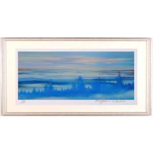 イルカ 絵画 海 絵 マリンアート 版画 ジークレー 森田剛介