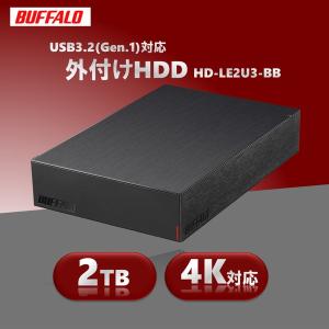 BUFFALO（バッファロー） BUFFALO HD-LE4U3-BB ブラック 外付け