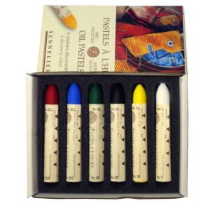 セヌリエ オイルパステル 12色セット : 額縁画材ドットコム - 通販