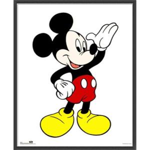 ミッキーマウス クラッシック（ディズニー） 額装品 アルミ製ハイ