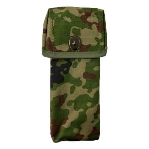 迷彩ポーチ複数個、3弾倉弾納×2とレザーグローブセット 89式