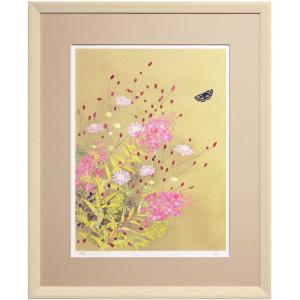 平川敏夫 「 梅花塔韻 」 リトグラフ 石版画 版画 日本画 絵画 日本の