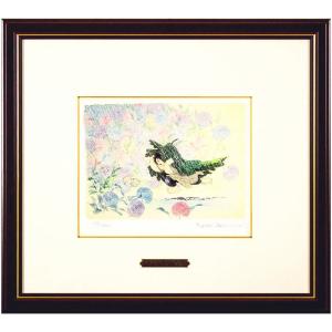 レイモン・ペイネ「 秋のヴァイオリン 」リトグラフ 版画 絵画 人物