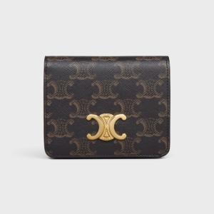 CELINE（セリーヌ） スモール フラップウォレット トリオンフ