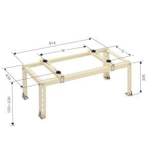日晴金属 クーラーキャッチャー エアコン室外機用日除け C-TPJ2 (C-TPJ