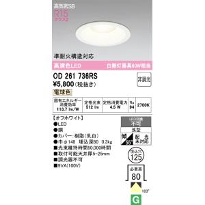 ODELIC（オーデリック） OD261888RS LEDダウンライト : でんきサロンま