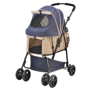 わんわんカート ジェックス わんわんカート 多頭用 DXplus ストライプ