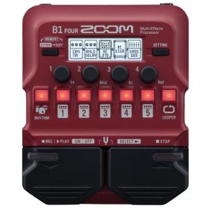 ズーム（zoom） Zoom G1 FOUR Guitar Multi Effects Processor マルチ
