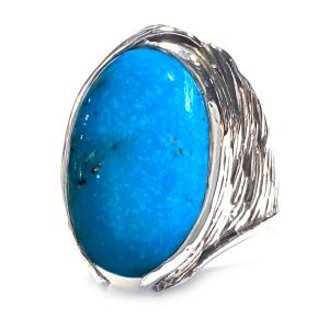 goro's（ゴローズ） サイズ:9号 銀縄ターコイズピンキー リング 中古