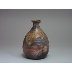 備前焼 肩衝徳利 佐藤苔助造 共箱 : 茶道具商 越中屋 - 通販 - Yahoo