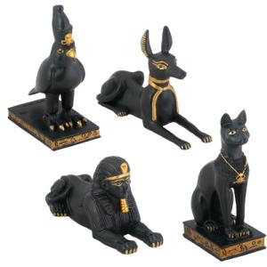 アヌビス 神 ANUBIS ミイラが収められて石棺 エジプシャン 置物