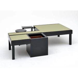 立礼卓 末広棚 即中斎好写 椅子2客付 小川湖舟作 表千家 茶道 茶道具