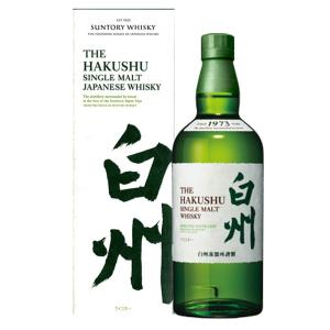 サントリー シングルモルトウイスキー 白州 NV 43度 箱付 700ml 洋酒