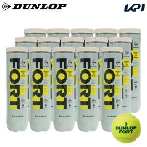 DUNLOP ダンロップ 「FORT フォート [4個入] 1缶/4球 」テニスボール