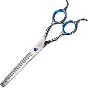 Dosi 7インチ カーブシザー トリミングシザー 下向き＆上向き兼用 丸い