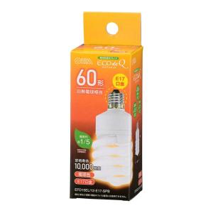 NEC 電球形蛍光ランプ コスモボールD形60W電球色 EFD15EL/12-C6