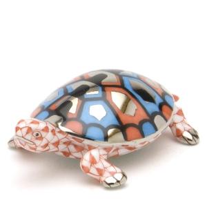 ヘレンド（HEREND） 梟置物(高さ:29.5cm) 本の上のフクロウ(L)(05079