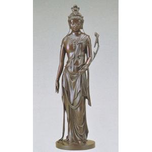 高村光雲の作品／達磨大師 明治の巨匠の名作 桐箱付 高岡銅器通販 : 檜