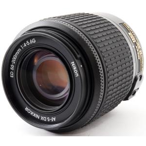 NIKKOR ニコン 望遠レンズ おすすめ Nikon AF-S DX VR 55-200mm 中古