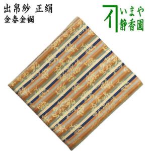 茶道具 出帛紗 正絹 紹巴織り 雲文蜀巴 即中斎好み 出服紗 出袱紗 出ぶ