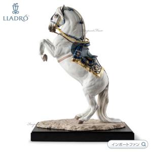 LLADRO（リヤドロ） アンダルシアンホース 馬術 馬 置物 01002007