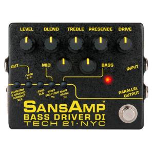 Tech21 SANSAMP(サンズアンプ) エフェクター ベース用プリアンプ BASS