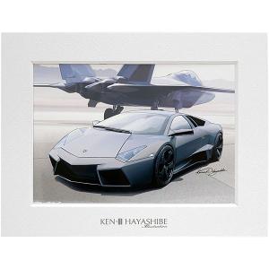 Lamborghini（ランボルギーニ） Diablo GTイラストレーション by 林部