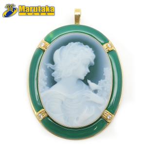 K18 シェルカメオ ブローチ ペンダント : 宝寿堂 Yahoo!店 - 通販