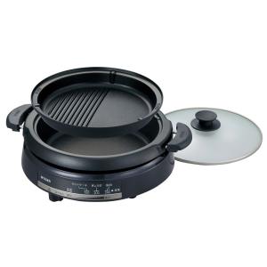 タイガー魔法瓶 グリルなべ 〈これ1台〉 CPZ-A130 グレイッシュ