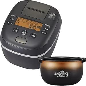 送料別】TIGER（タイガー）:JRX-S100-KS [ストーンブラック] 土鍋圧力