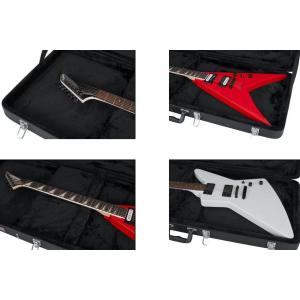 SKB SKB-SC58 Black エレキギター フライングV用 セミハードケース