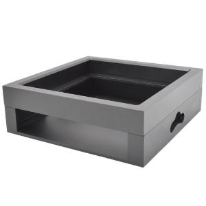 茶道具 風炉 切合風炉 切合釜 朝鮮風炉 麻生雄芳作 真形浜松紋釜添