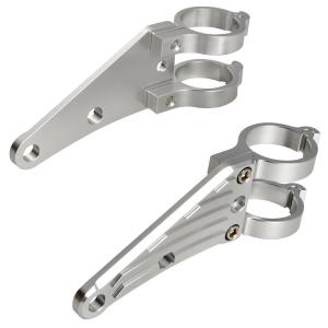 汎用 ヘッドライトステー フォーククランプタイプ Φ30~40程度に対応