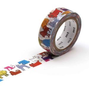 マスキングテープ mt マイキーパターン リサ・ラーソン 幅15mm×7m