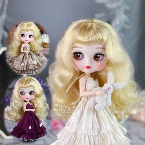 アイシードール ブライス 服 ドレス アウトフィット 1/6ドール