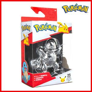 海外限定 ポケモン 25周年記念 3インチシルバーフィギュア ピカチュウ