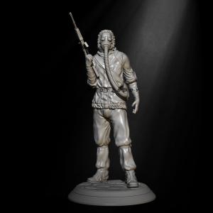 1/24 ストリートファイター 春麗 チュン・リー 未塗装 レジン製