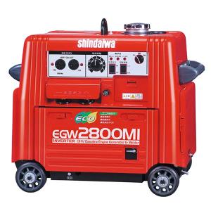 やまびこ 新ダイワ エンジン溶接機 EGW2800MI インバーター発電機能付